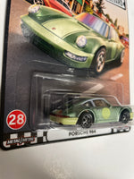 Hot Wheels 1/64 Boulevard Mix F Porsche 964 Green - Damaged Box