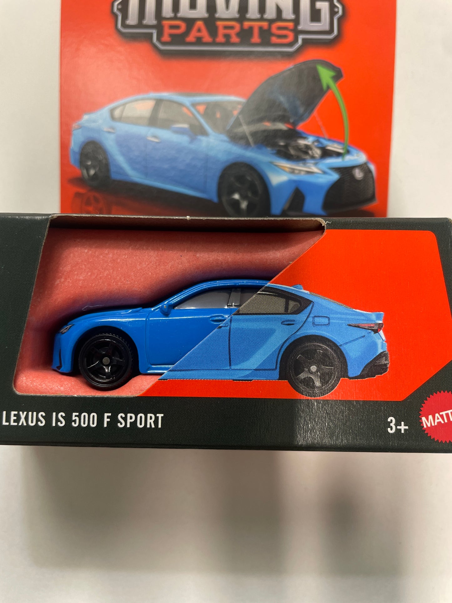 Matchbox 1/64 Moving Parts 2024 Lexus IS 500 F Sport Blue - JHV22