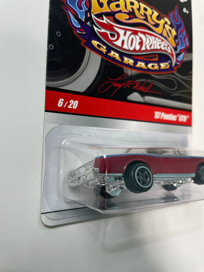 Hot Wheels 1/64 Larry’s Garage ‘67 Pontiac GTO Silver & Red
