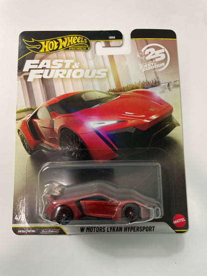 Hot Wheels 1/64 Fast & Furious Mix N W Motors Lykan Hypersport Red - JHW70