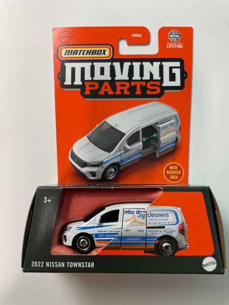 Matchbox 1/64 Moving Parts 2022 Nissan Townstar White