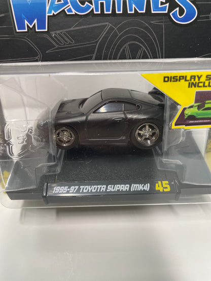 Maisto Muscle Machines 1/64 1995-97 Toyota Supra (MK4) Black