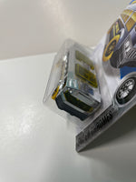 Hot Wheels 1/64 HW High School Bus Chrome - Damaged Card