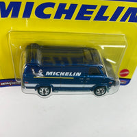 Hot Wheels 1/64 Pop Culture Michelin Custom GMC Panel Van Blue