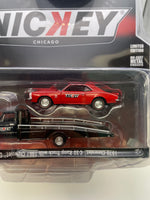 Greenlight x Acme 1/64 Nickey Chicago 1970 Chevrolet C-30 Ramp Truck w/ 1967 Chevrolet Camaro Error (Read Description)