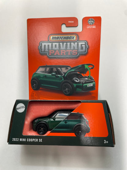 Matchbox 1/64 Moving Parts 2022 Mini Cooper SE Green