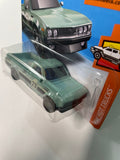 Hot Wheels 1/64 Datsun 620 Short Card Green