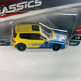 Hot Wheels 1/64 Car Culture Modern Classics Honda Civic EG Spoon Yellow & Blue