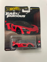 Hot Wheels 1/64 Fast & Furious McLaren Senna Red