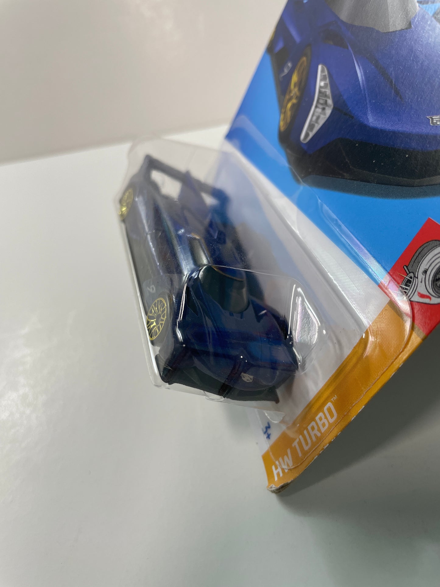 Hot Wheels 1/64 Cadillac Project GTP Hypercar Blue - Damaged Card