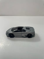 *Loose* Hot Wheels 1/64 Premium Car Culture Team Transport Lamborghini Reventon Roadster Silver