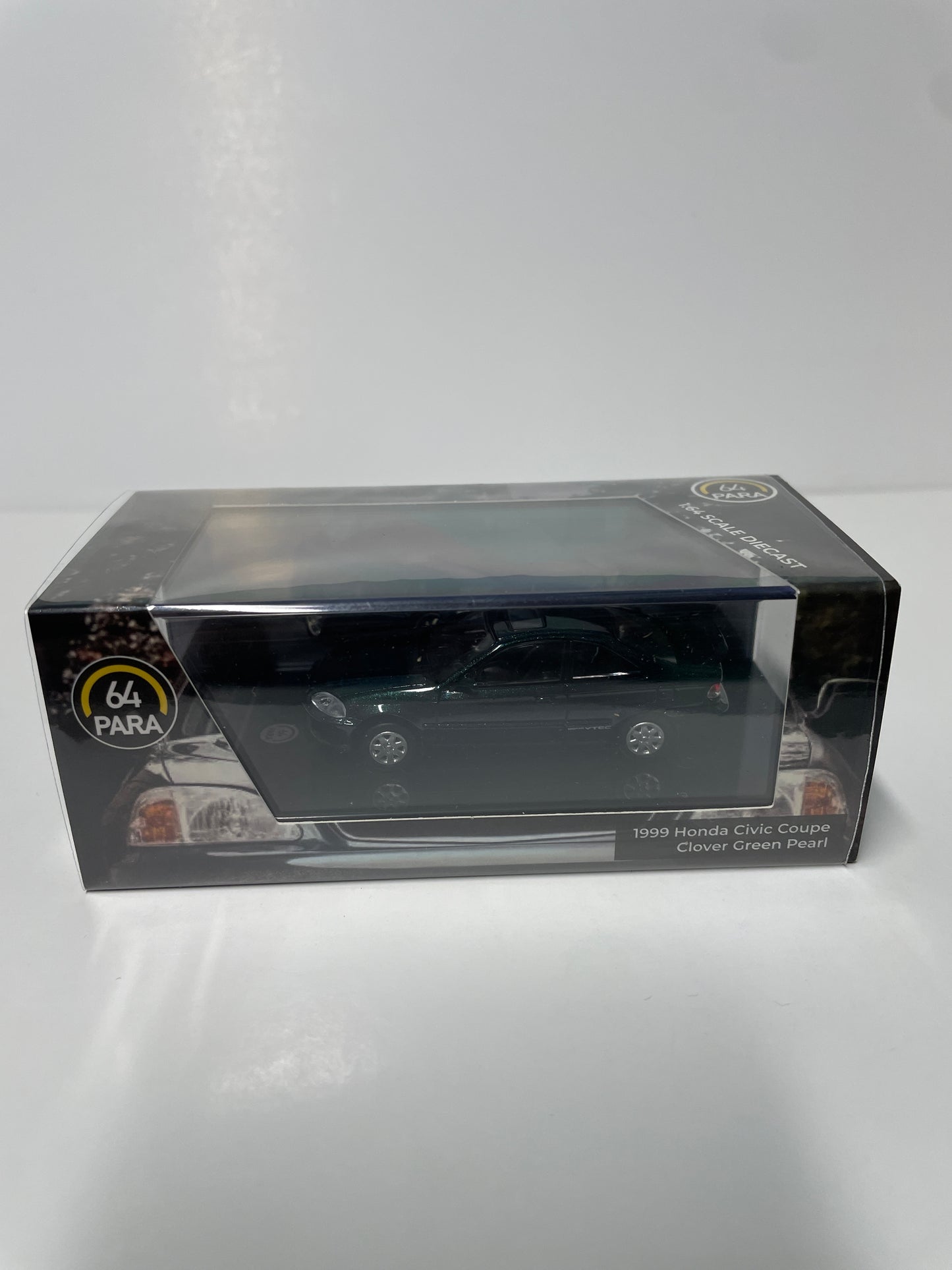 Para64 1/64 1999 Honda Civic Coupe Clover Green Pearl - PA-55625