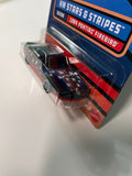 Hot Wheels 1/64 Stars & Stripes 1984 Pontiac Firebird Black & Red - Damaged Card