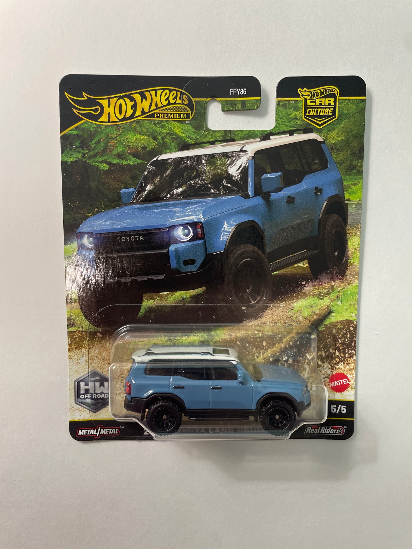 Hot Wheels 1/64 Car Culture Off Road 2025 (Set of 5)