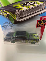 Hot Wheels 1/64 Super Treasure Hunt ‘65 Ford Galaxie Black & Green