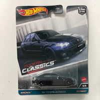 *Chase* Hot Wheels 1/64 Car Culture Modern Classics ‘98 Toyota Altezza Black