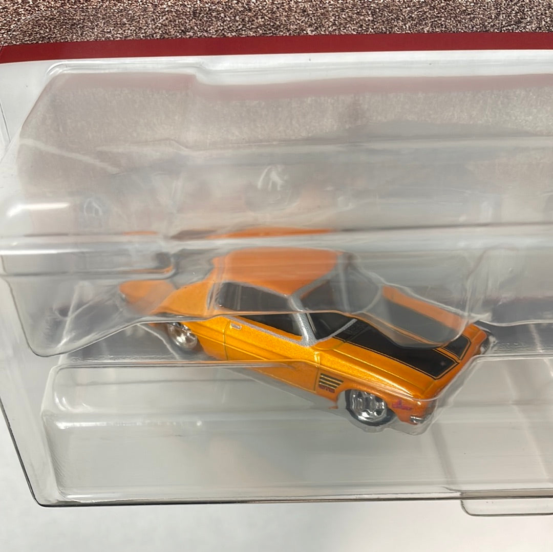 Hot Wheels 1/64 Car Culture Premium 2 Pack - ‘73 Holden Monaro GTS Orange & ‘77 Holden Torana A9X White/Red