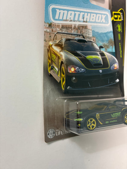 Matchbox 1/64 Super Cars Series 2000 Dodge Viper GTS-R Black - JJR54
