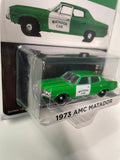 1/64 Greenlight Hobby Exclusive The ‘73 American Motors Taxi 1973 AMC Matador Green & White