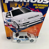 Hot Wheels 1/64 Fast & Furious HW Decades Of Fast Volkswagen Jetta MK3 White