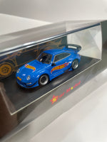 1/64 Star Model RWB 993 GT Wing Blue Rauh Livery