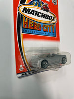 Matchbox 1/64 Hero-City Ferrari Silver - Damaged Card