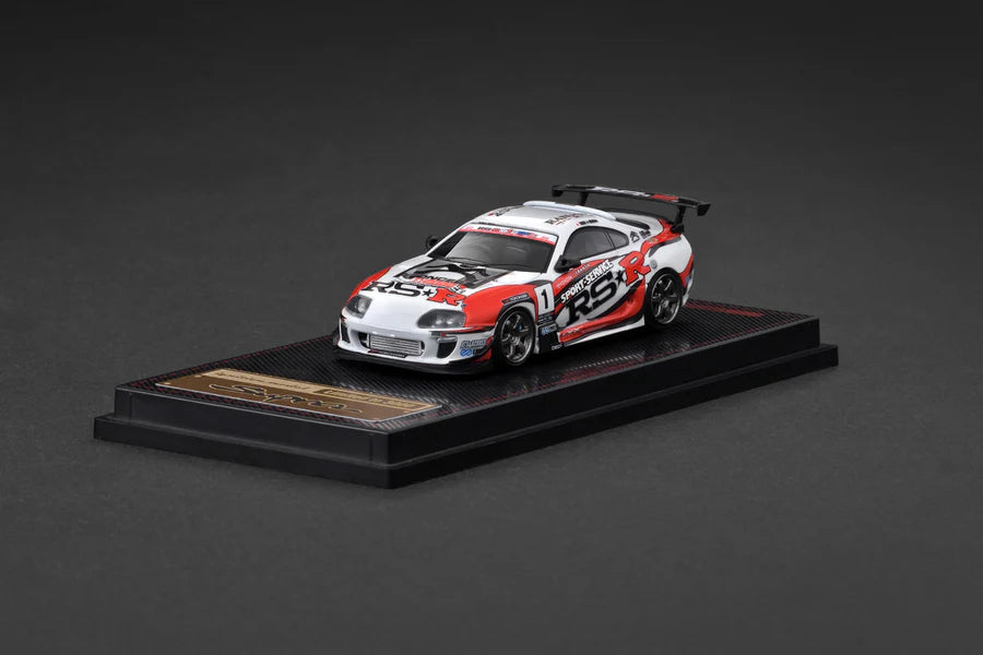 Ignition Model 1/64 Toyota Supra (JZA80) RZ White - 3842