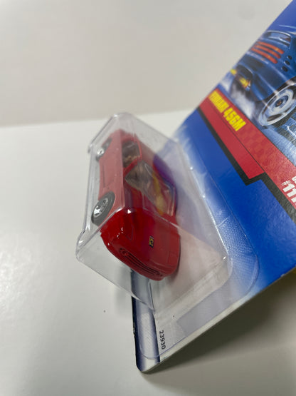 Hot Wheels 1/64 Ferrari 456M Red - Damaged Box