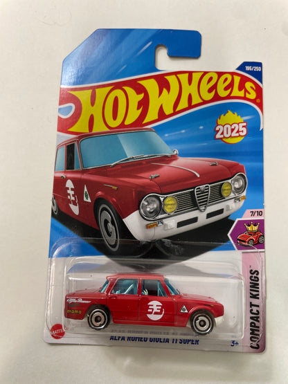Hot Wheels 1/64 Alfa Romeo Giulia Ti Super Red