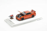 Motorhelix 1/64 Nissan Skyline GTR (R34) Nismo Customized Orange