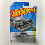 Hot Wheels 1/64 Treasure Hunt ‘58 Impala Black - Damaged Card