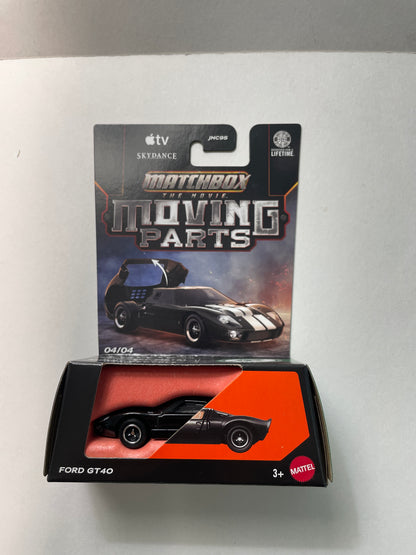 Matchbox 1/64 Moving Parts Ford GT40 Black - JND35