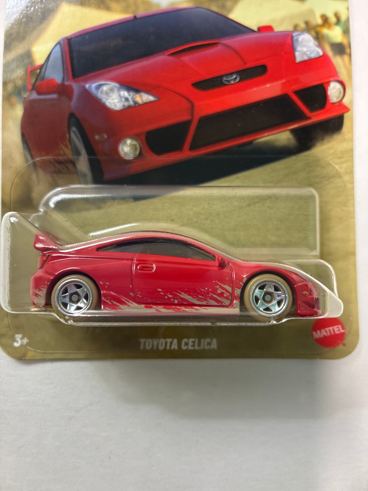 Hot Wheels 1/64 Silver Series Fast and Furious Race-Off Toyota Celica Red - JKX15