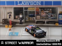 Street Warrior 1/64 Ford Hoonicorn RTR US Flag Livery Black & Grey