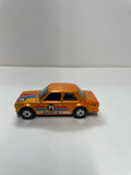 *Loose* Hot Wheels 1/64 Flying Customs Datsun Bluebird 510 Orange