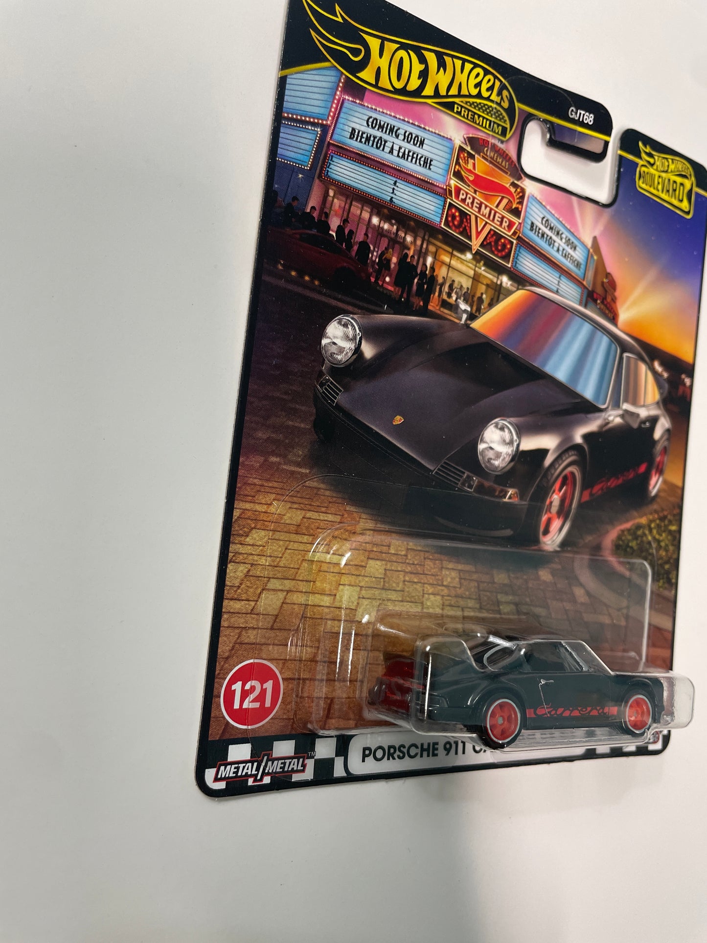 Hot Wheels 1/64 Boulevard Mix B Porsche 911 Carrera RS 2.7 Black - JBL19