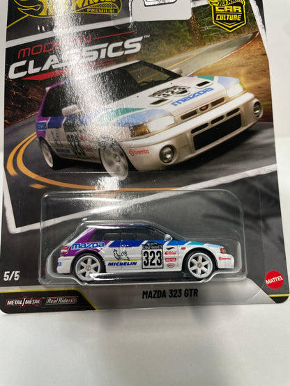 Hot Wheels 1/64 Car Culture Modern Classics 2026 Mix S Mazda 323 GTR White - JKF17