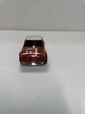 *Loose* Hot Wheels 1/64 Datsun Bluebird 510 n71 Orange & White