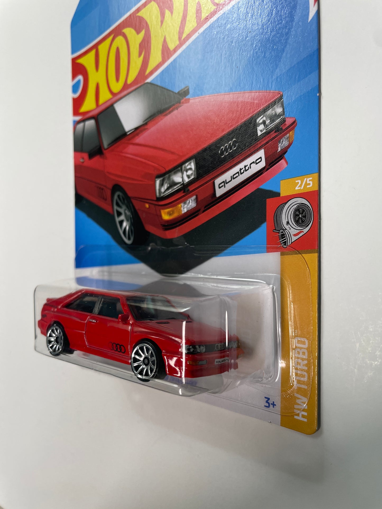 Hot Wheels 1/64 ‘87 Audi Quattro Red