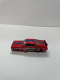 *Loose* Hot Wheels 1/64 Premium Car Culture Team Transport Mongoose Plymouth Duster Funny Car w/ Retro Rig Red