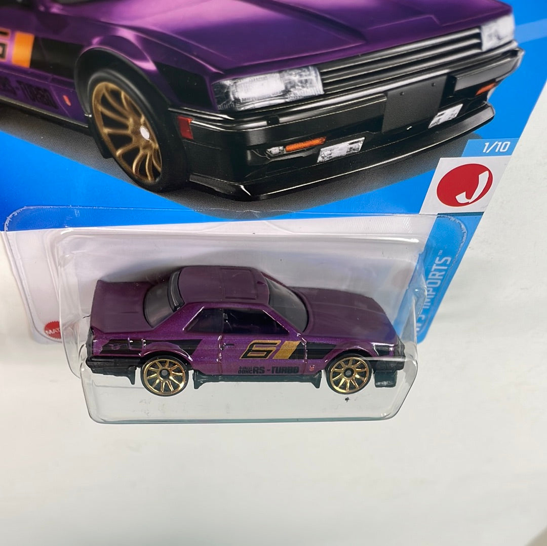 Hot Wheels 1/64 Nissan Skyline RS(KDR30) Purple - Damaged Box