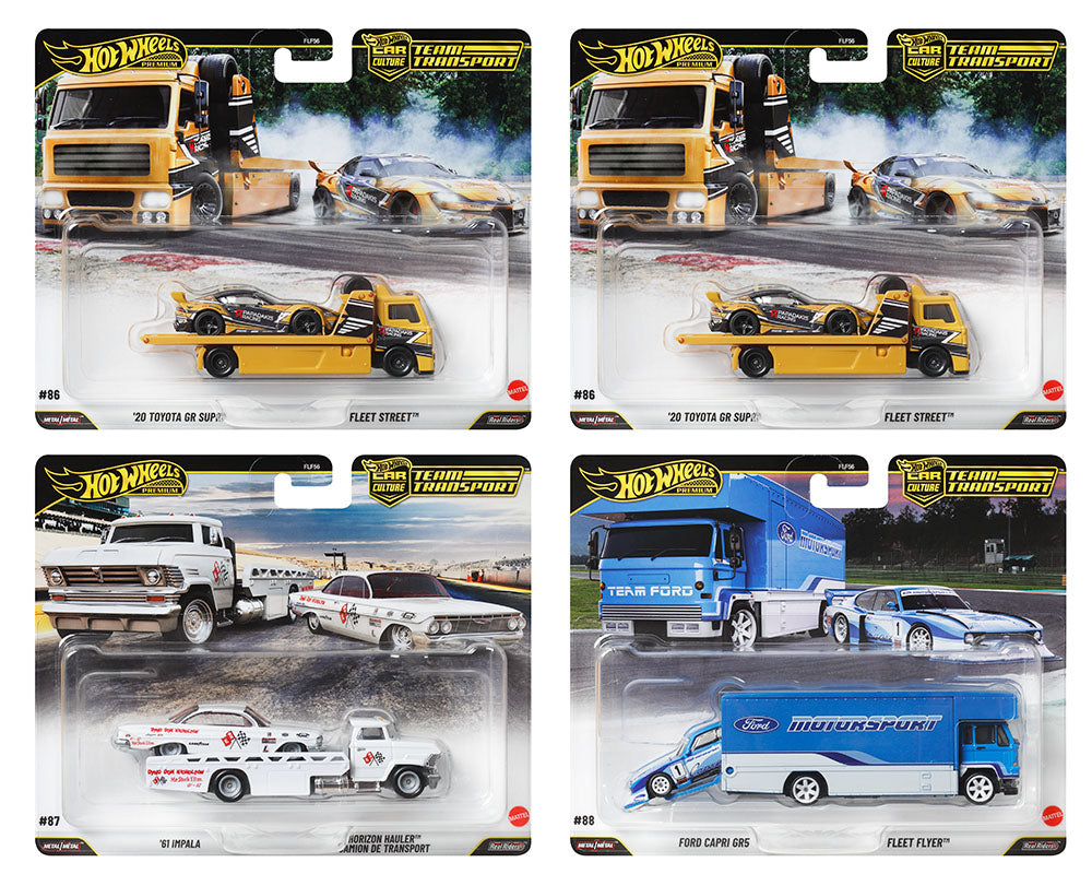 Hot Wheels 1/64 Car Culture Team Transport 2025 J Case (FLF56-957J