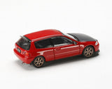 Hobby Japan 1/64 Honda Civic (EG6) SIR-II JDM Style Milano Red