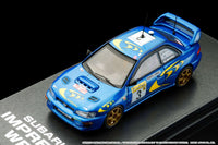 1/64 Hobby Japan HJR642041A SUBARU IMPREZA WRC 1997 #3 (MONTE CARLO)