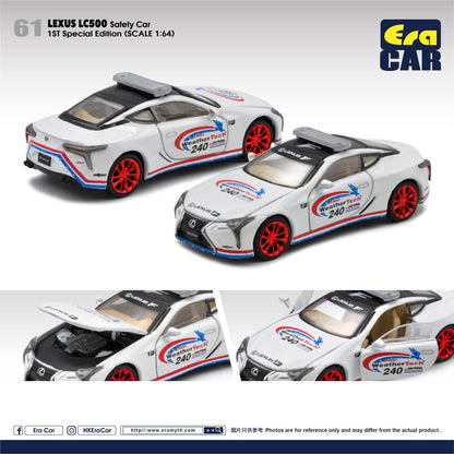 Era Car 1/64 Lexus LC500 Safety Car 1st Special Edition n61