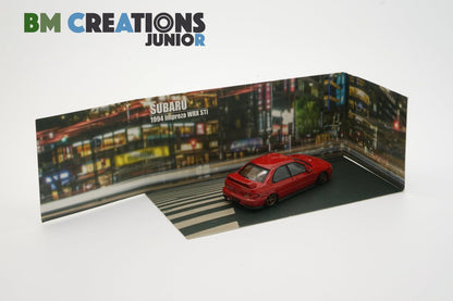 BM Creations 1/64 Subaru 1994 Impreza WRX STI Red