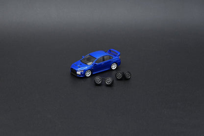 BM Creations 1/64 Mitsubishi Lancer Evolution X Blue