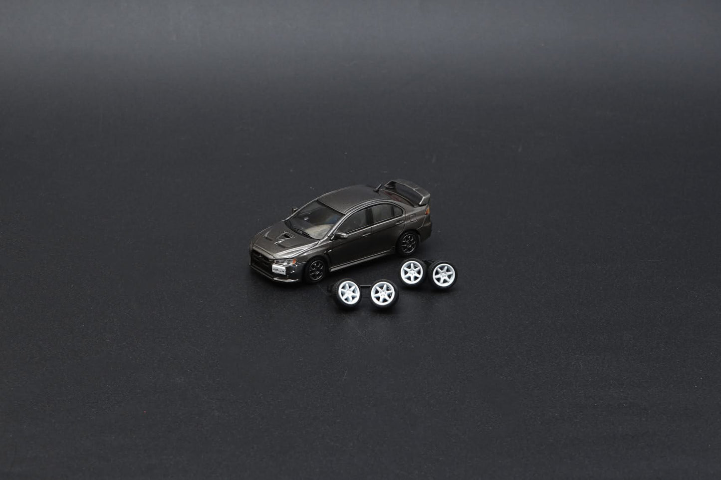 BM Creations 1/64 Mitsubishi Lancer Evolution X Grey