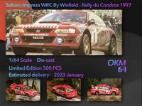 OKM 1/64 Subaru Impreza WRC Winfield #1 Red