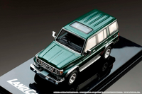 Hobby Japan 1/64 Toyota Land Cruiser 70 ZX 4Door 2001 Land Breeze Toning II Green